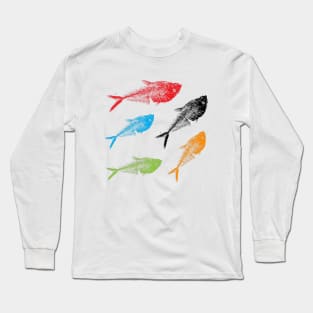 Fossil collector - fossil fish Long Sleeve T-Shirt